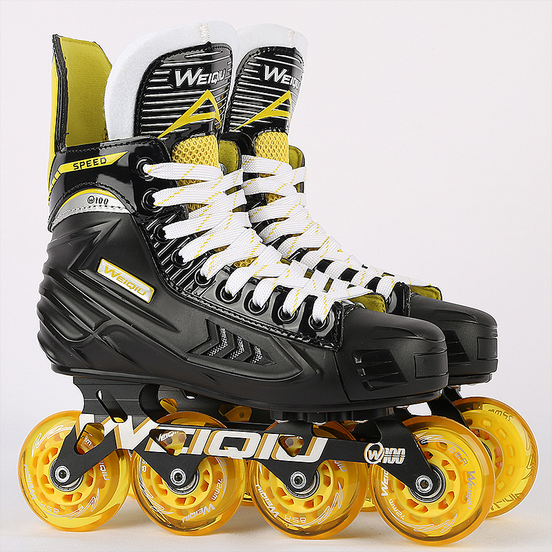 Figure ice skates blackCarbon Fiber Quad Roller Skate Shoes Price aggressive skate