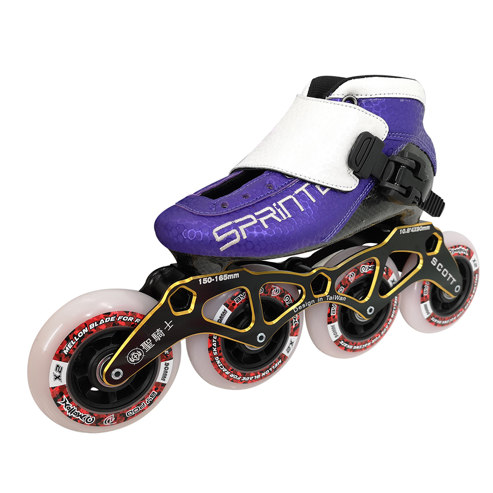 Top-end 4 Wheels roller Skates shoes the best quality inline speed skate shoes