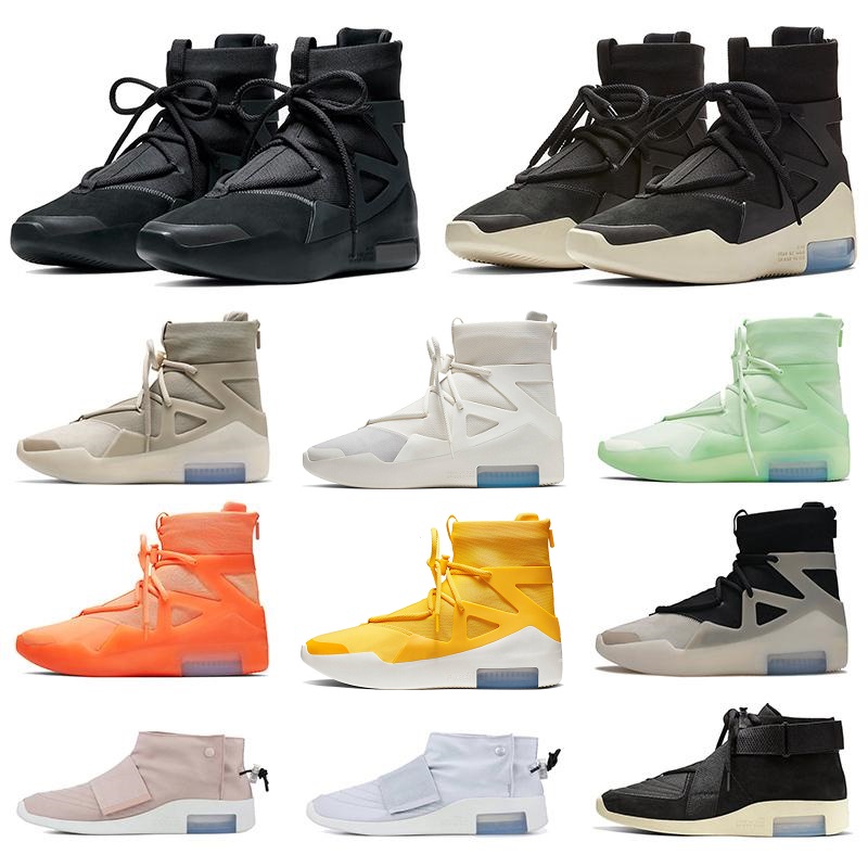 FOG Fears X 1 Running Shoes New Men Men's High Top Sneakers Breathable Shoes For Men