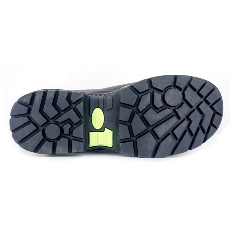 Wholesale Oil Acid Alkali Resistant Prevent Puncture Steel Toe Shoe Waterproof Safety Pvc Gum