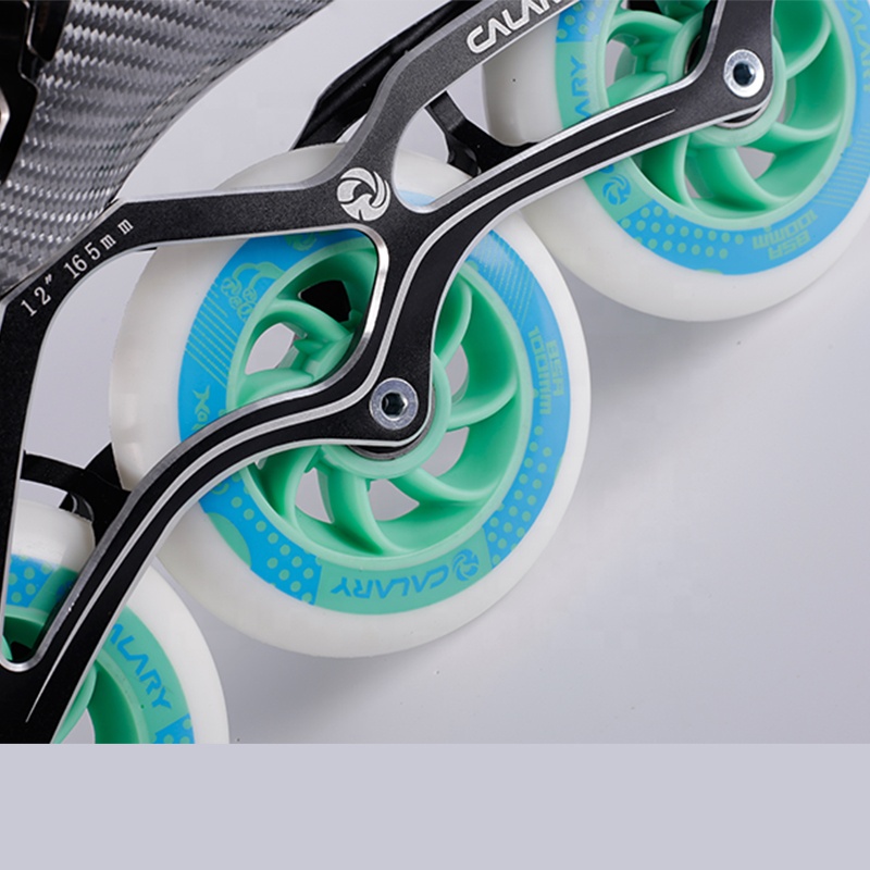 all-carbon shoes, big wheel speed skating, high-end professional adult children's competition shoes,