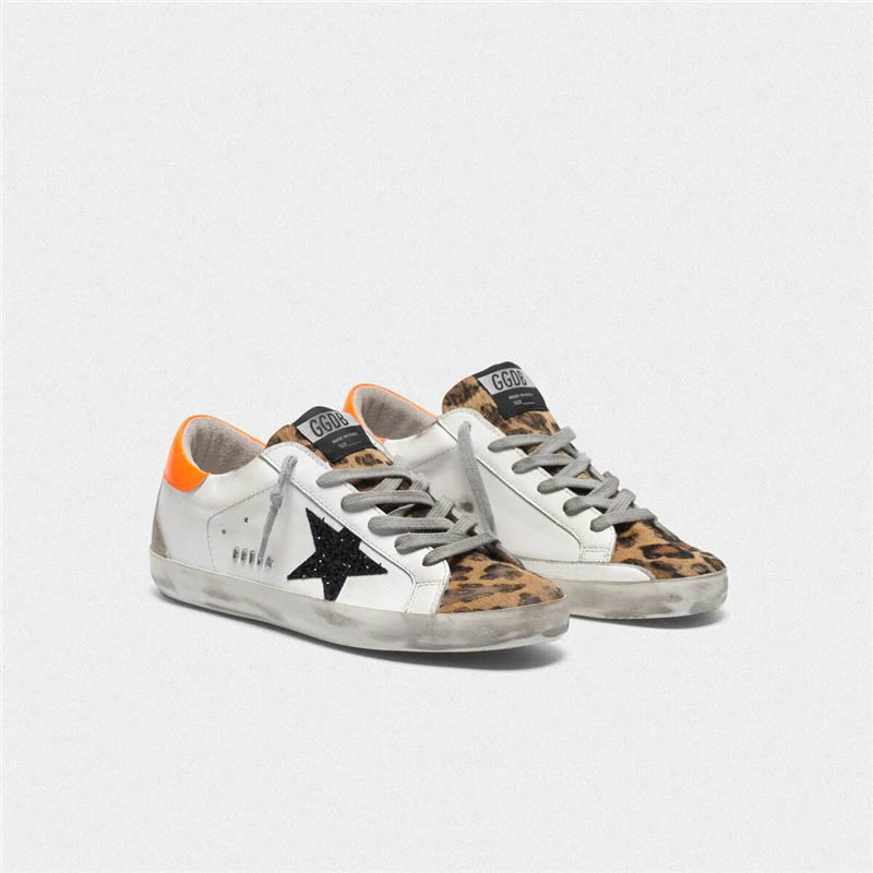 Goldens Superstar sneakers with metal GGDBs lettering gooses women  Shoes