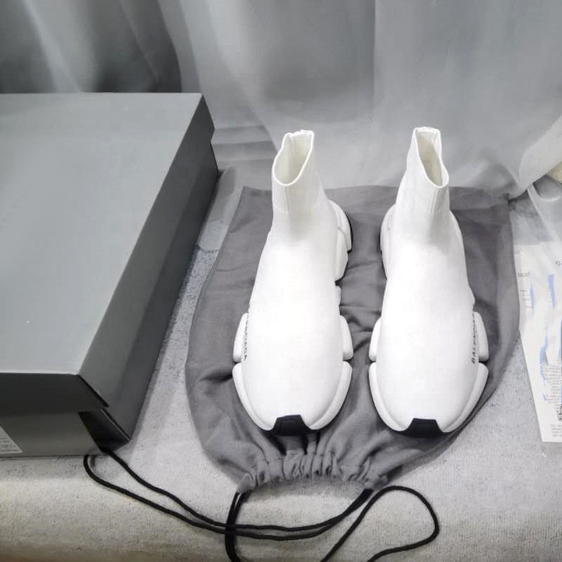 2021 Wholesale High Quality Fashionable Best-selling Brand Trainers Men Women Casual  Sock Shoes