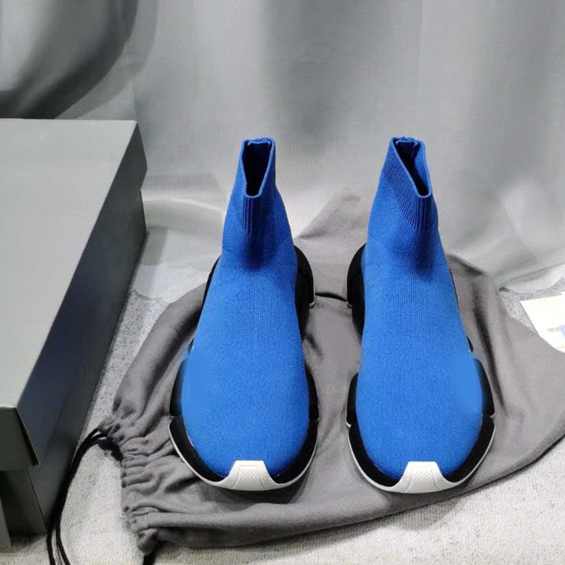 2021 Wholesale High Quality Fashionable Best-selling Brand Trainers Men Women Casual  Sock Shoes
