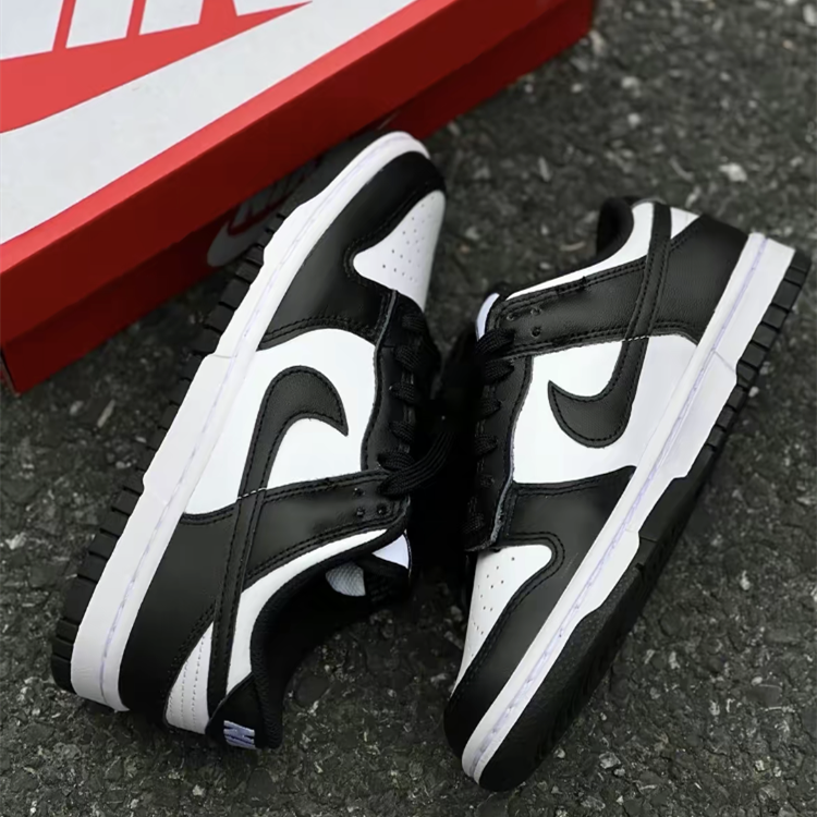Hot sale Fashion Brand Nike SB Dunk Low Panda Casual Shoes Outdoor Men Women Popular Walking Style R