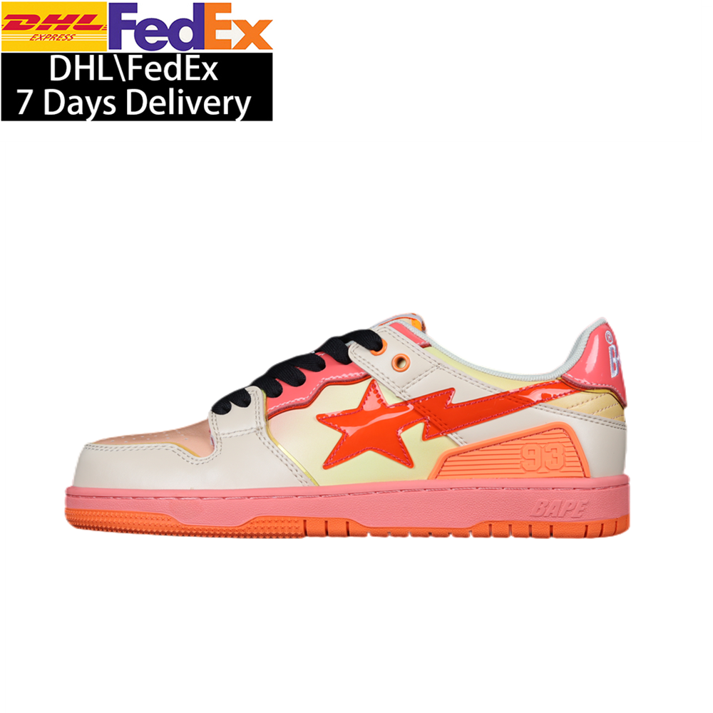 With Box Bape Sta 191002MH men women sport sneakers cool walking boots mens basketball bape shoes