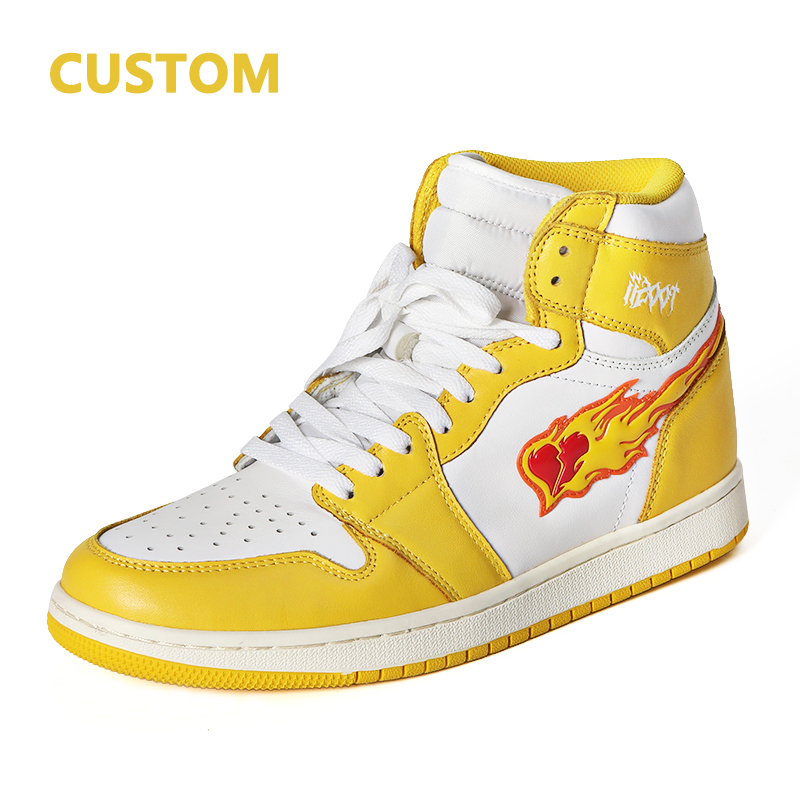Best Selling Factory Custom Sneaker Logo Design Sports Shoes Custom Shoes AJ1 Low Men's Basketball S