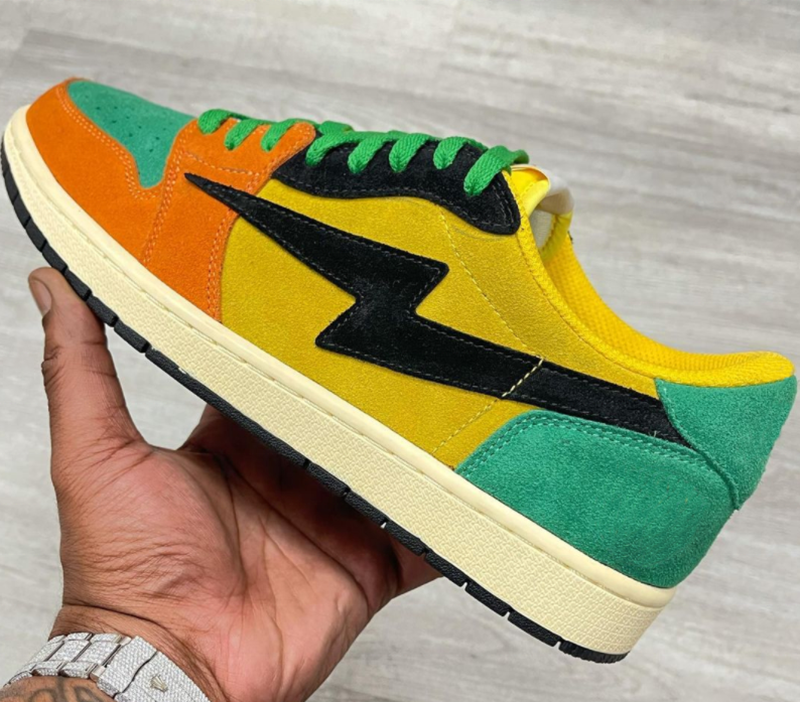 Best Selling Factory Custom Sneaker Logo Design Sports Shoes Custom Shoes AJ1 Low Men's Basketball S