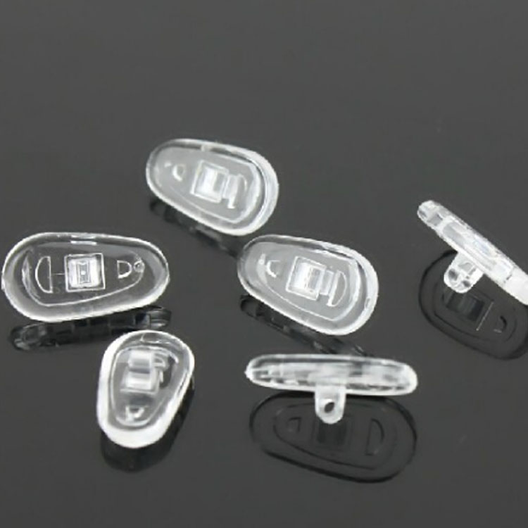 China eyewear adhesive gel clip-on Modern silica gelprevent allergy simplicity teardrop shaped decom