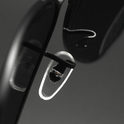 China eyewear adhesive gel clip-on Modern silica gelprevent allergy simplicity teardrop shaped decom