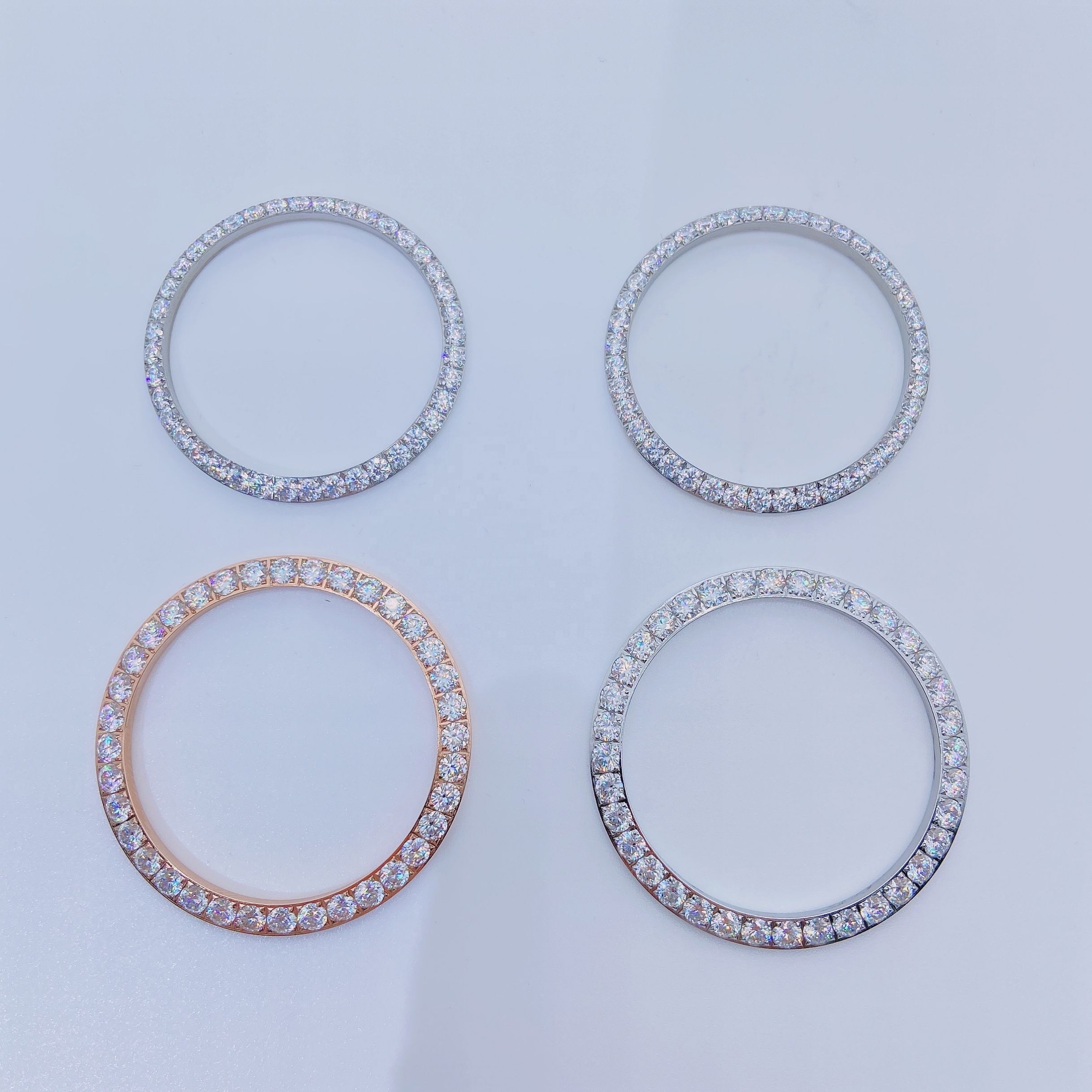 Size 36MM 41MM Luxury Hip Hop Watch Vvs Diamond Moissanite Watch Bezel