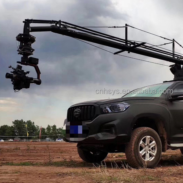 6m Dynamic Russian Arm Scorpio on Car Camera Jib Crane
