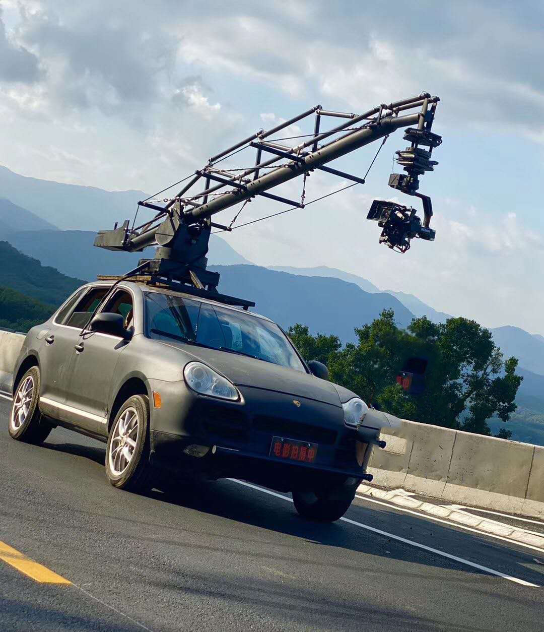 IDEAL 5m High Speed Crane Camera Car Vehicle Mounts
