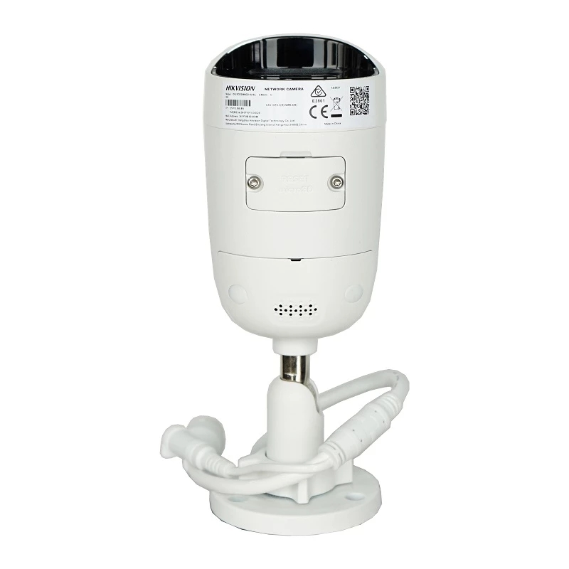 Hik DS-2CD2086G2-IU/SL 4K 8MP CCTV IP Camera AcuSense Strobe Light and Audible Warning Fixed Bullet 
