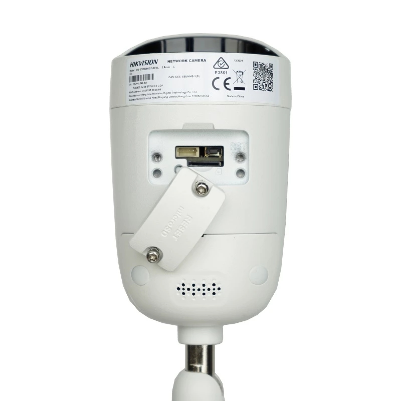 Hik DS-2CD2086G2-IU/SL 4K 8MP CCTV IP Camera AcuSense Strobe Light and Audible Warning Fixed Bullet 