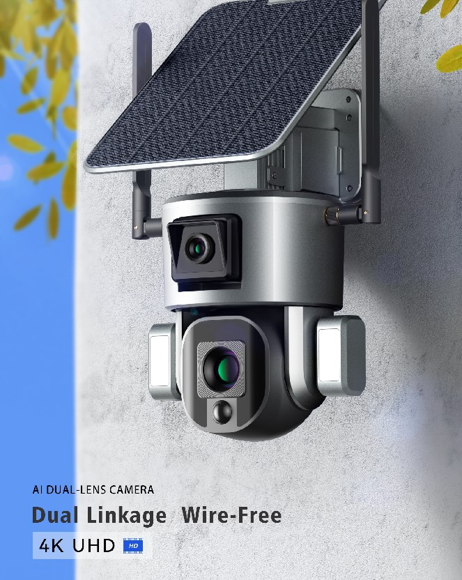AI Intelligent Human Recognition System Smart Camera Human Tracking IP Cloud 360 panoramic PTZ Camer