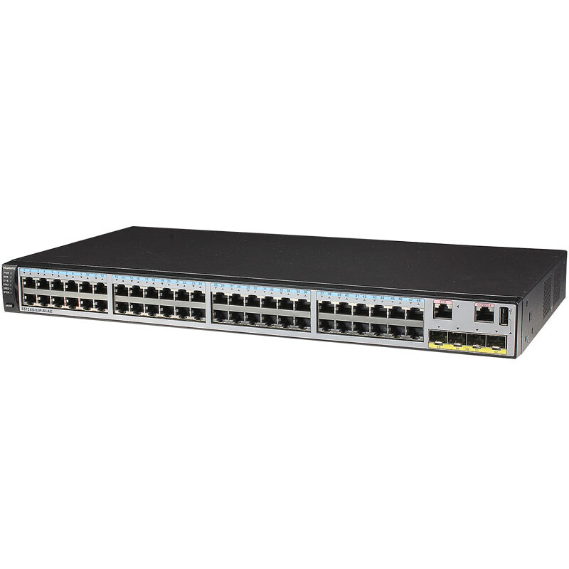 High china manufacture desktop 48 10/100/1000 Base-T, 4 Gigabit SFPs gigabit ethernet optical fiber 