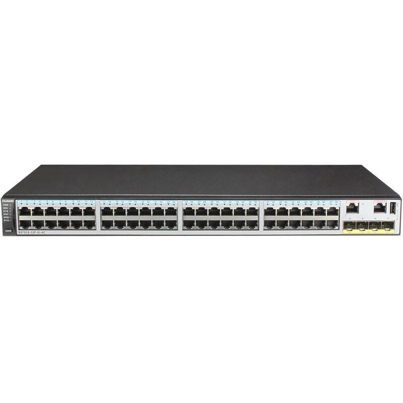 High china manufacture desktop 48 10/100/1000 Base-T, 4 Gigabit SFPs gigabit ethernet optical fiber 