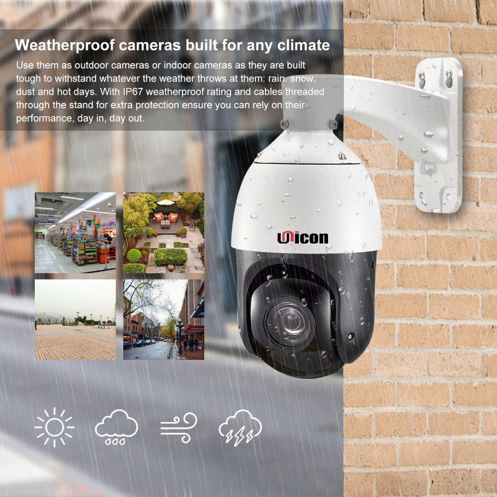HD Quality 1080p SD Card Storage Auto Body Tracking Camera HD Infrared Night Vision IP Camera