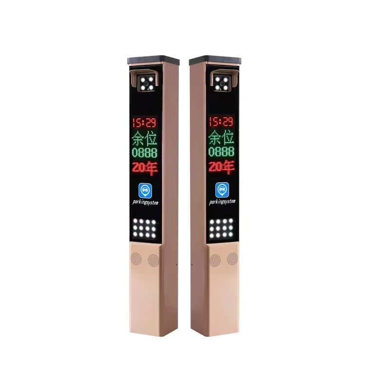 UAE Dubai car plate recognition technology in parking entrance system with management