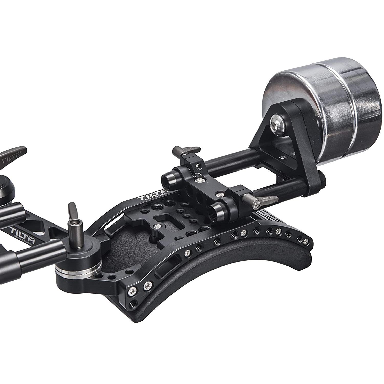 Tilta TT-03-TL DSLR Shoulder Rig for Most DSLR Cameras with Single-Sided DSLR Follow Focus,Universal