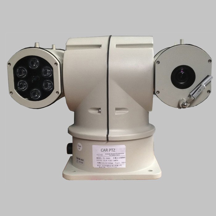 Best selling 1000TVL cctv camera Rotate Car PTZ Vehicle Police Camera