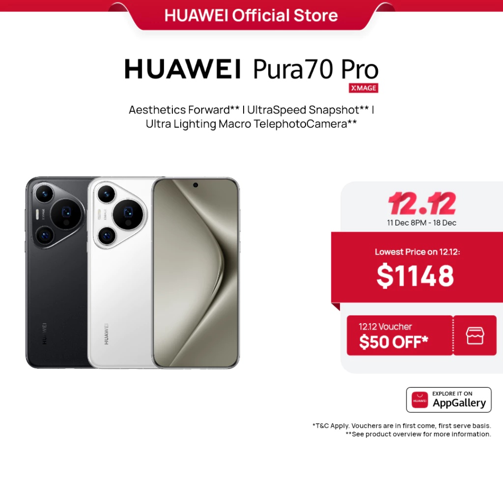 HUAWEI Pura 70 Pro | Aesthetics Forward Ultra Speed Snapshot| Ultra Lighting Macro Telephoto Camera