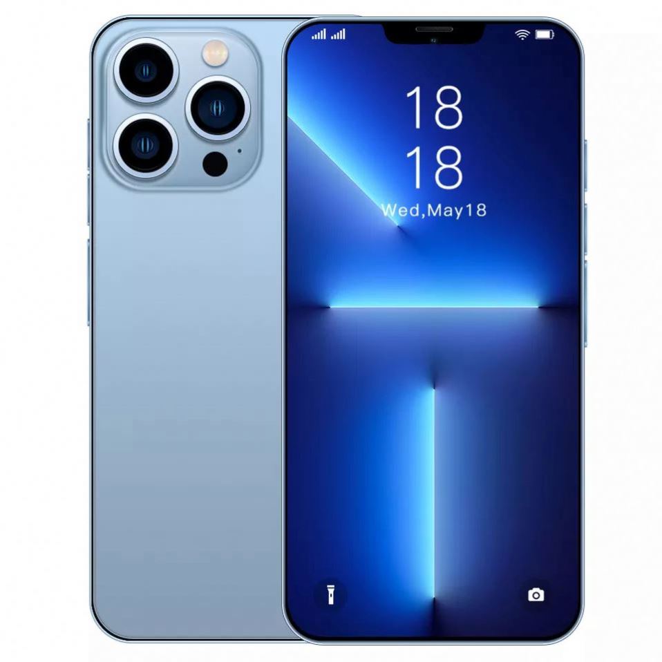 Wholesale Original 1:1 Clone I13 Pro Max Celular Android Smartphone 5g 128G 256G Mobile Phone For Ap