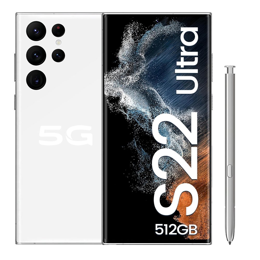 S22 ULTRA 16GB+512GB 7.2 inch 5600mAh Android 10.0 Unlocked Cell Phone Low Price Smart Mobile Phones