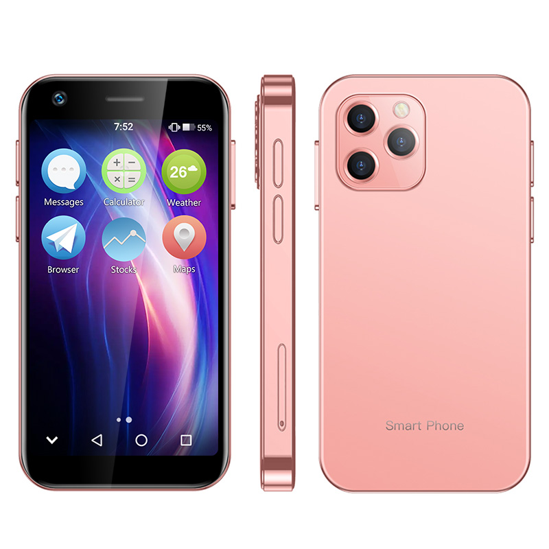 Free pre-installed  APP Unlock 3.0 Inch SOYES XS12  smallest 4G mini Smart Phone 2GB/3GB 32GB/64GB C