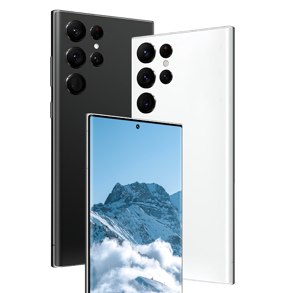 2022 Smartphone S22 Ultra Full Screen 16+512GB Android Mobile Phones Unlocked Cellphone