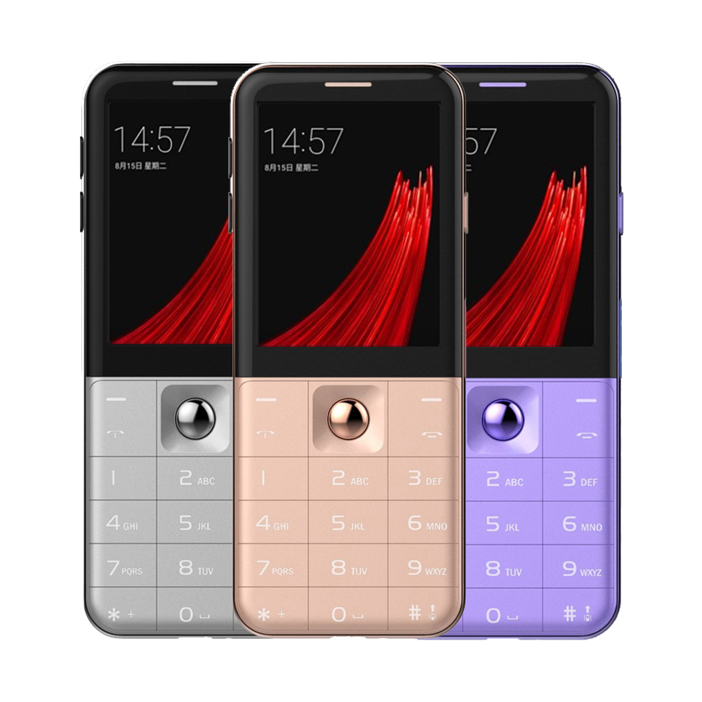 Popular classic 4g volte feature bar phones slim metal body feature mobile phone from mobile phone m