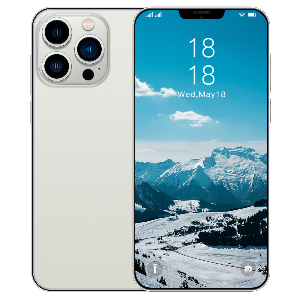 Factory price cheap i13 Pro max mobile phone RAM+ROM 4+128 GB 6.7inch, 16MP Camera Android smartphon