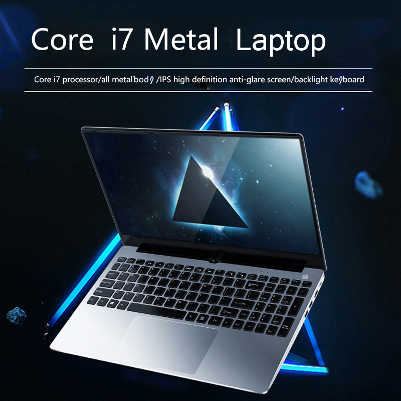 15.6 inch i7 Gaming Laptops With 8G RAM 1TB 512G 2