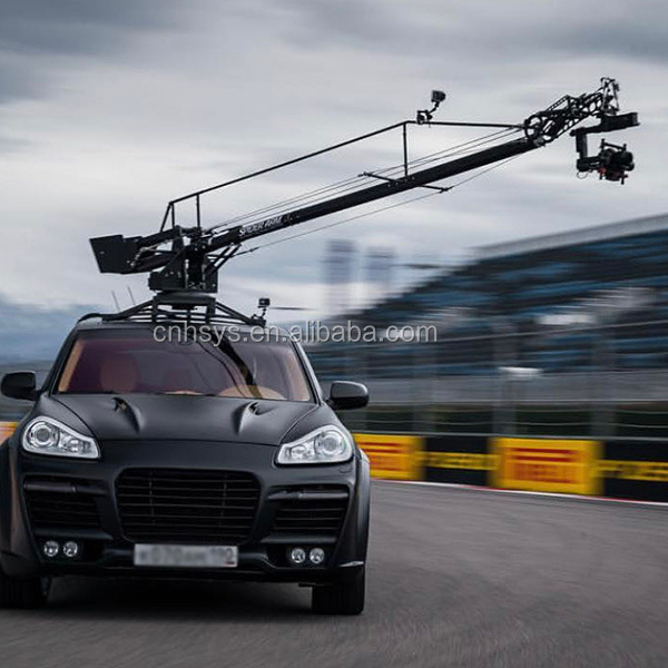 5m Russian Arm Car Cinema Camera Jib Crane Professional Price