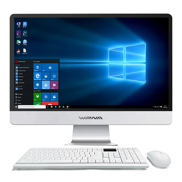 23.8 " Aio Laptops Cpu Core I3 I5 I7 Monoblock Computer Gaming Business Desktop Barebone All In One 