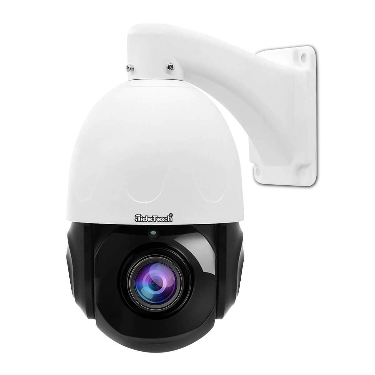 Jidetech 4K PTZ IP Camera Outdoor Waterproof IP66 Dome Camera Security
