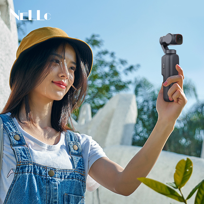 Innovation smart tracking 360 adjust lens face following anti shake mini handheld camera