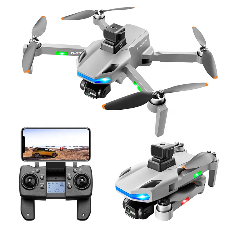 2022 NEW S135 MAX Drone GPS 8K Professional Dual HD Camera 3-Axis Gimbal FPV Brushless Quadcopter To