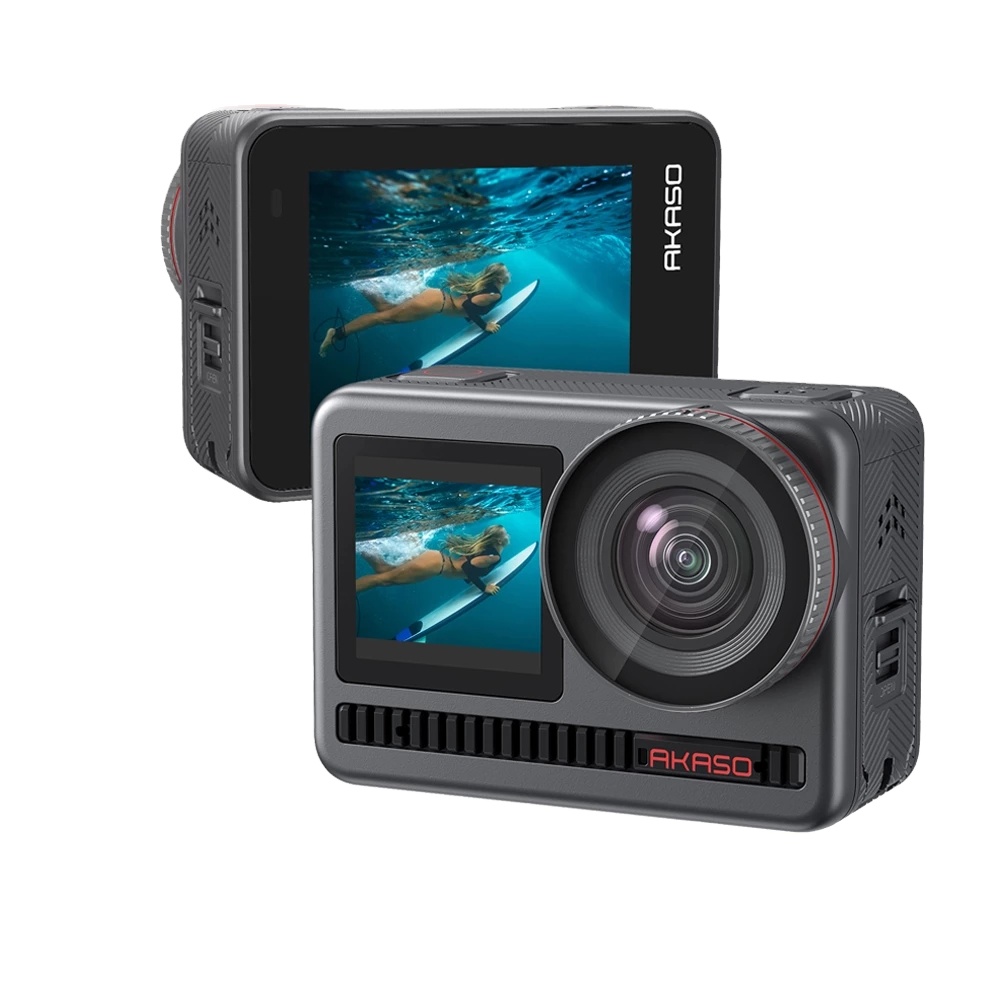 AKASO Brave 8 Action Camera 4K60fps SuperSmooth 48MP Sports Camera 8K Time-Lapse Underwater Waterpro