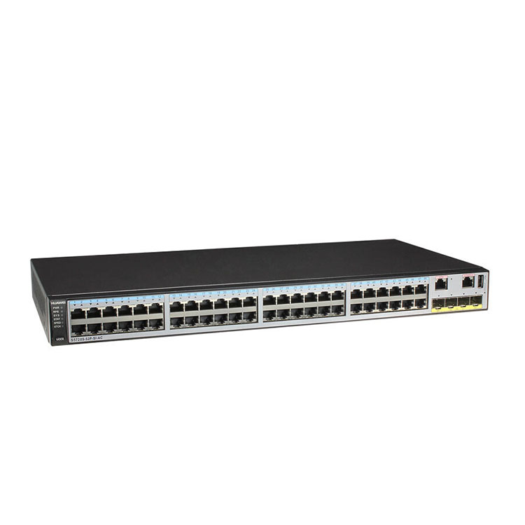 High china manufacture desktop 48 10/100/1000 Base-T, 4 Gigabit SFPs gigabit ethernet optical fiber 