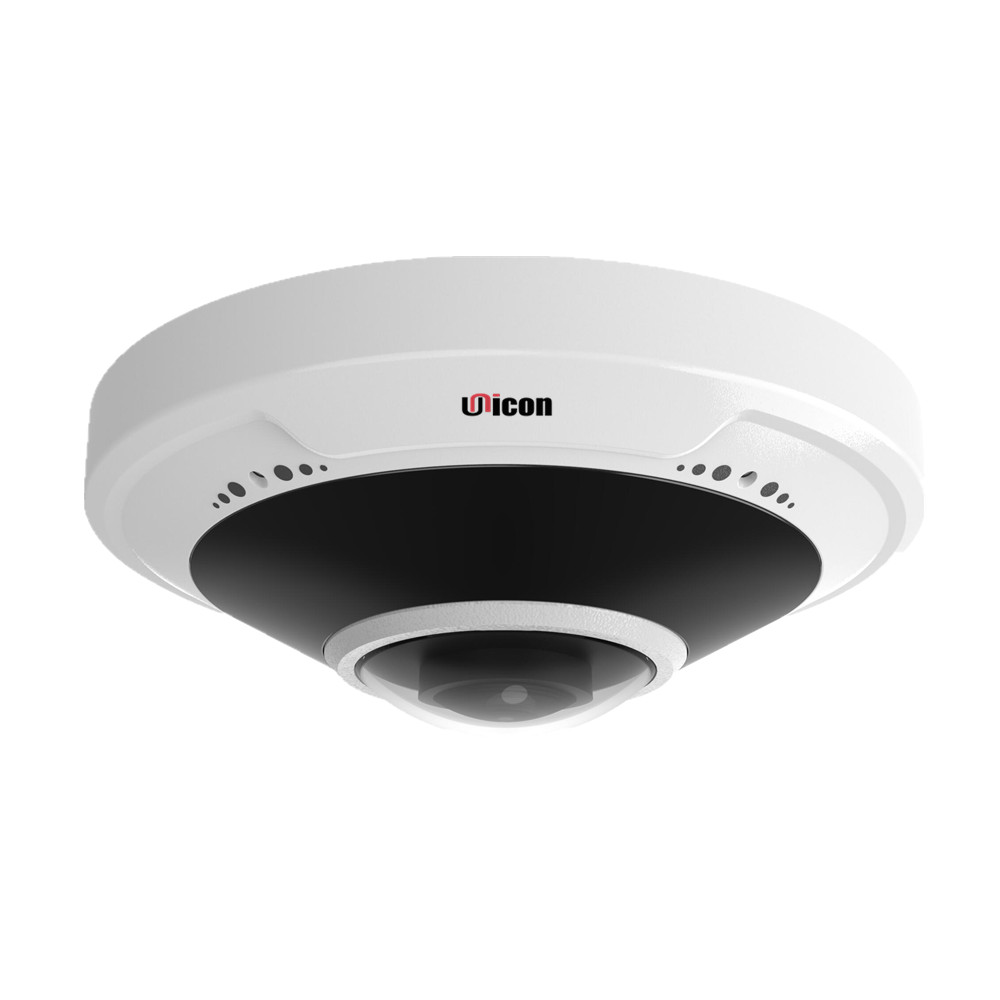 360 Degree Wide Angle Panoramic View Indoor Security CCTV IP Two Way Audio POE 5MP Fisheye IP Camera