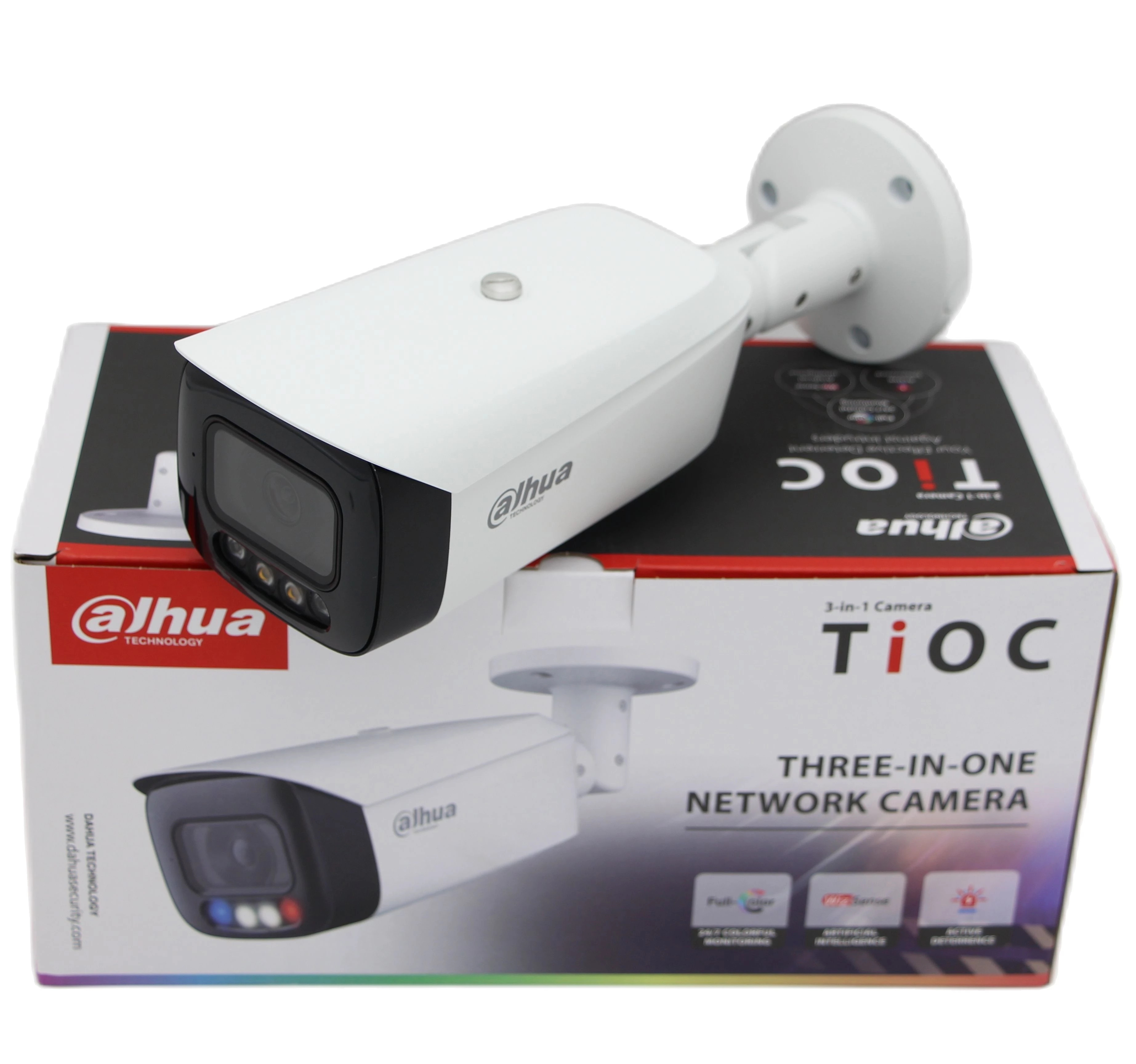 dahua 8MP 4K IP Camera IPC-HFW3849T1-AS-PV 24 Hours Full-color Active Deterrence Fixed-focal Bullet 