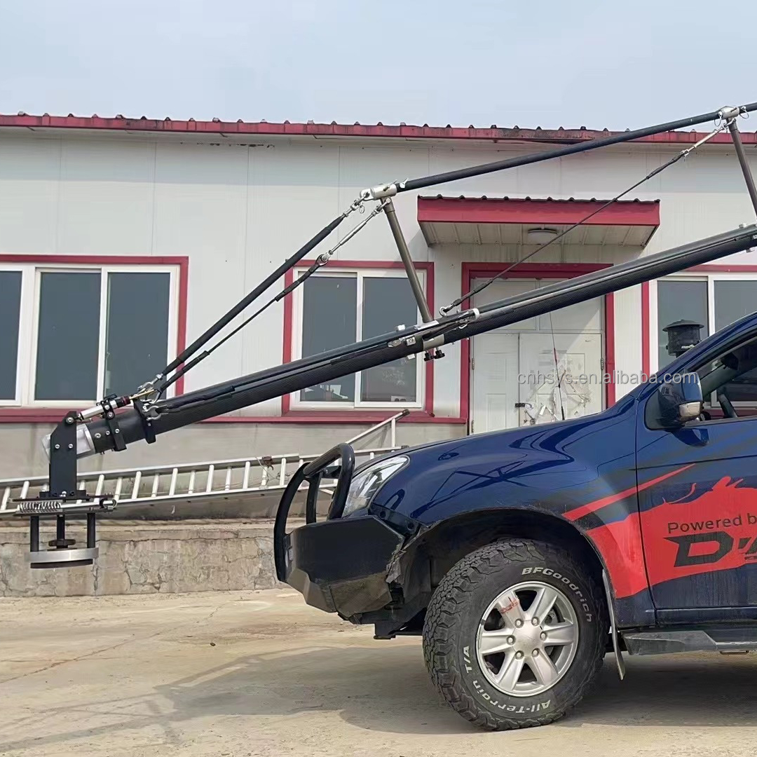 Stable 6m 20ft Scorpio Video Car Truck Mounted Camera Jib Crane