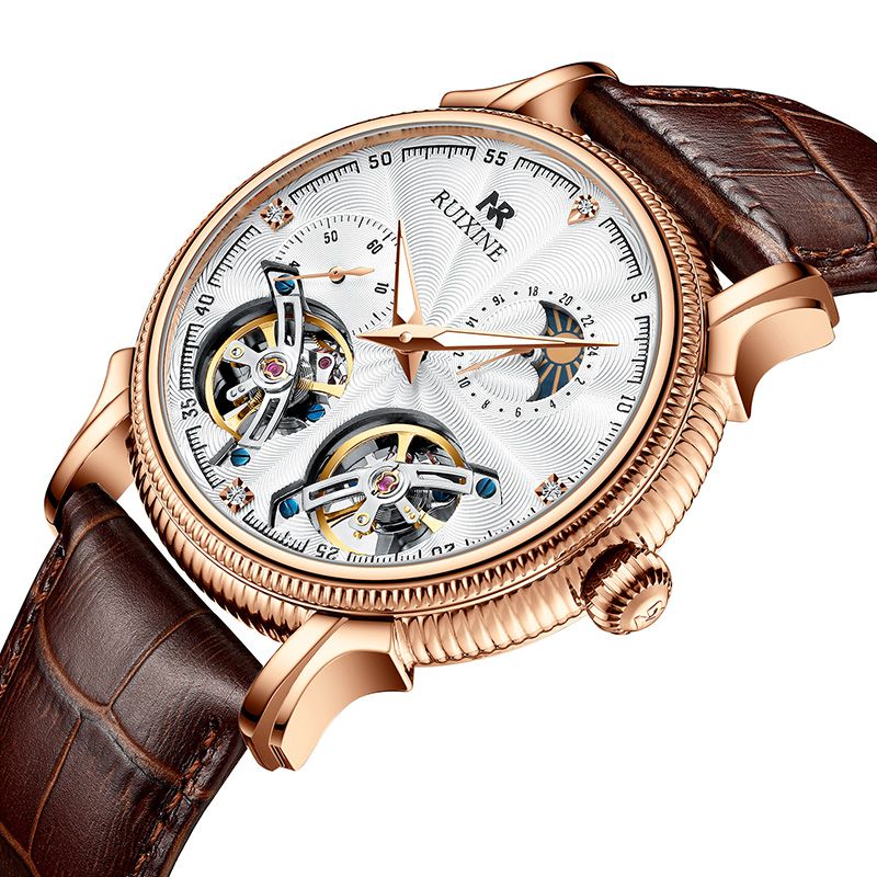 R7121-59a 2020 New Custom Swiss Luxury watch Fully Automatic Hollow Flywheel Mechanical Wrist Waterp