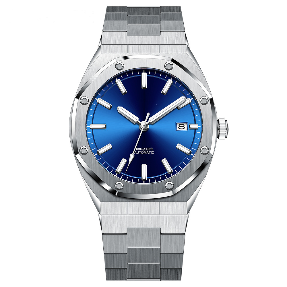 Mens Watch Japan Luxury Automatic Watches Men 10ATM Waterproof Custom Top Quality Waterproof Luminou