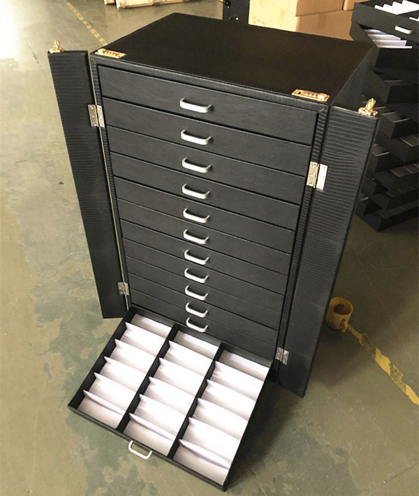 Manufacturer PU Eyewear 3D Glasses Display 288 Pcs Optical Frames 216 Pcs Sunglasses Cabinet with Lo