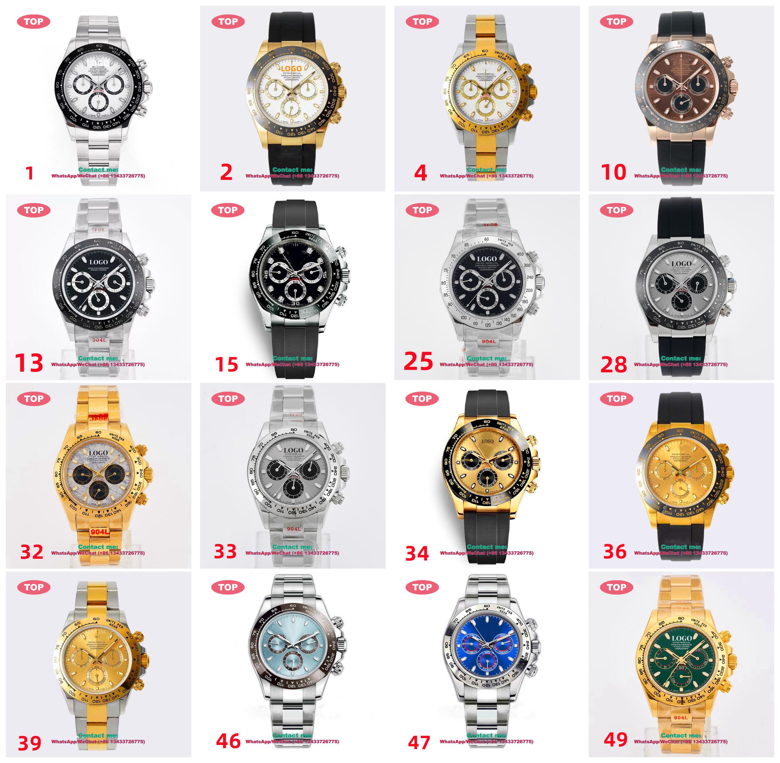 5A Quality High-end Noob Clean Factory 904L Stainless Sapphire Mirror 116506 116508 4130 Movement Da