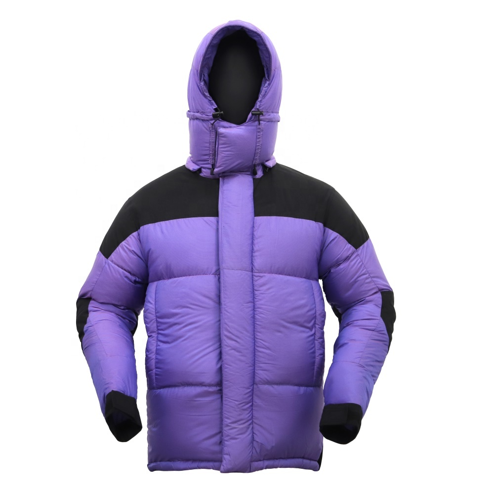 Custom Streetwear Women Bubble Puff  Real Goose Down Puffer Jacket Manufacture