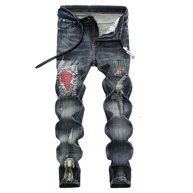 wholesale Custom jeans streetwear EUROPE stylish m
